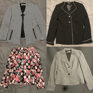 Like New Kasper Blazers🥂